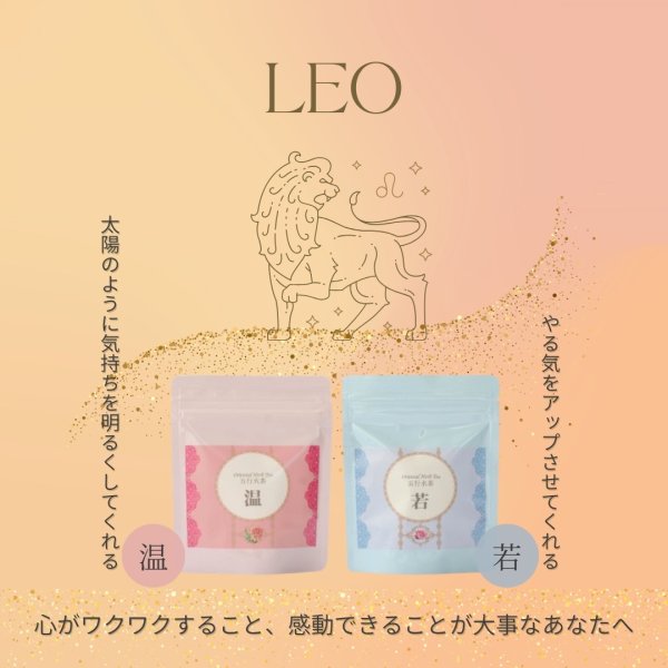 画像1: 獅子座サポートセット　若10包,温10包 (1)